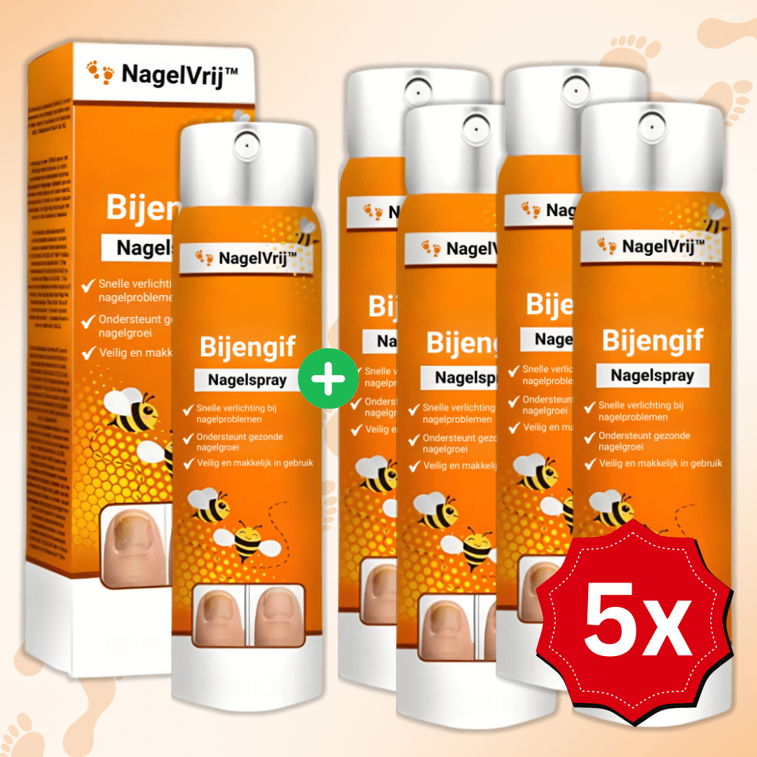 NagelVrij™ Koop 1 en krijg 4 gratis